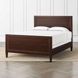 Solid Wood Queen & King Bed – Minimalist Furniture Dubai UAE