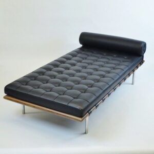 Barcelona Luxe Tufted Daybed – Luxury Faux Leather Daybed Dubai UAE