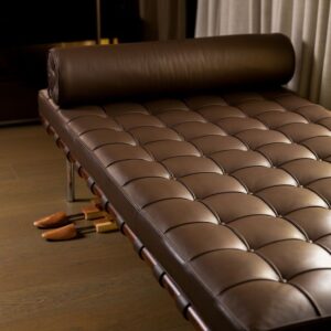 Barcelona Luxe Tufted Daybed – Luxury Faux Leather Daybed Dubai UAE