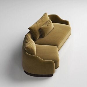 Durable Wooden Frame Sofa – Comfortable 3-Seater UAE