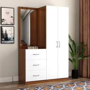 Slim upright wardrobe for compact bedrooms and studio apartments UAE
