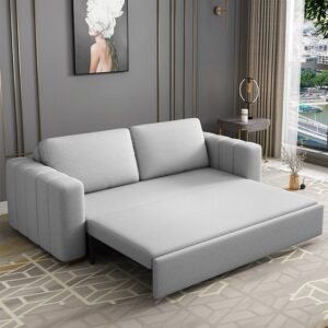 FlexiLounge Sofa Bed extended into bed – space-saving design for apartments and studios FlexiLounge Sofa Bed extended into bed – space-saving design for apartments and studios