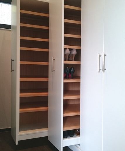 Slim Pull-Out Wardrobe Unit