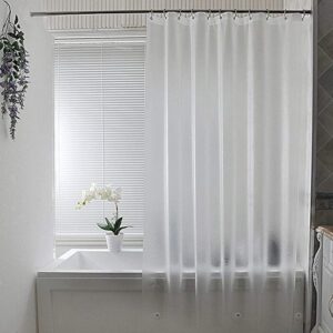 Heavy-duty clear partition curtain