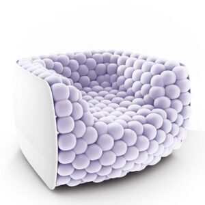 Modern EchoPod Sculpted Lounge Chair for luxury interiors UAE