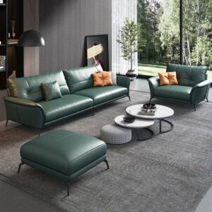 Verde Royal Lounge Set in modern living room