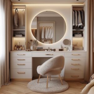 Modern dressing table for small rooms and vanity corners UAE