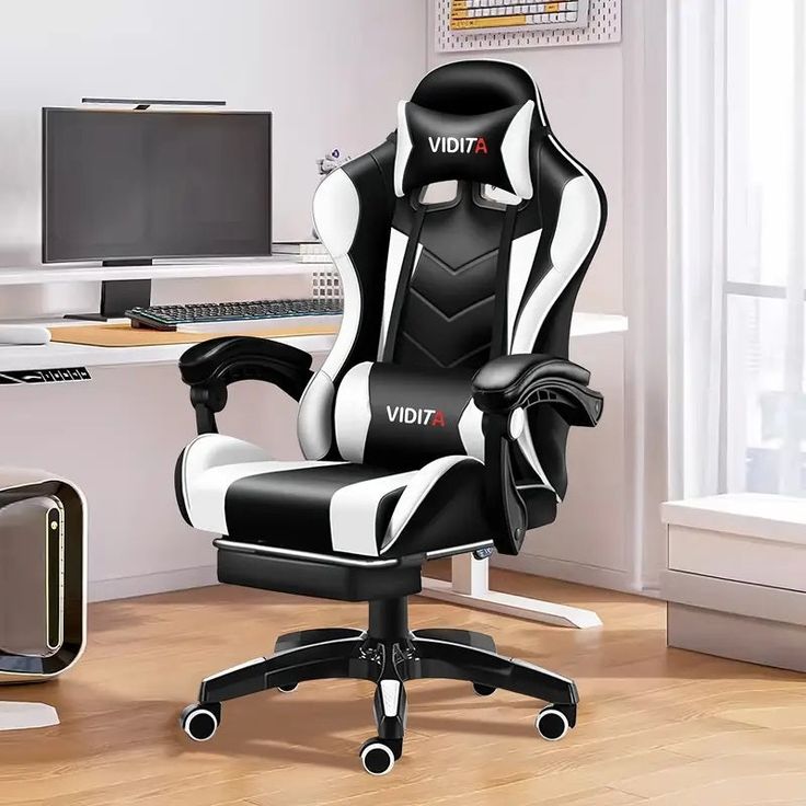 ThroneCore™ Elite Gaming Chair in home gaming setup ThroneCore™ Elite Gaming Chair in home gaming setup
