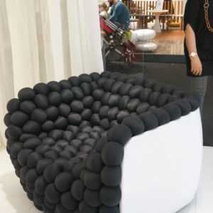 Modern EchoPod Sculpted Lounge Chair for luxury interiors UAE Modern EchoPod Sculpted Lounge Chair for luxury interiors UAE