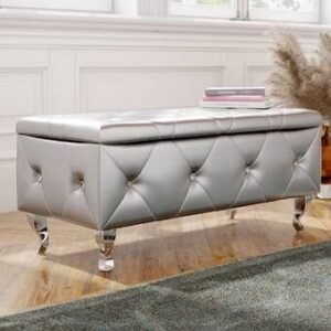 Velure Luxe Bed Bench – Tufted Seat & Hidden Storage Dubai UAE