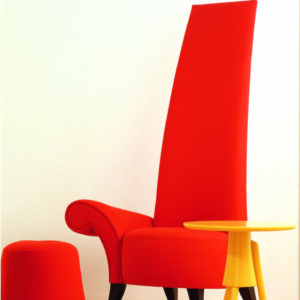 Ergonomic highback chairs with sculptural design