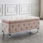 Velure Luxe Bed Bench – Tufted Seat & Hidden Storage Dubai UAE