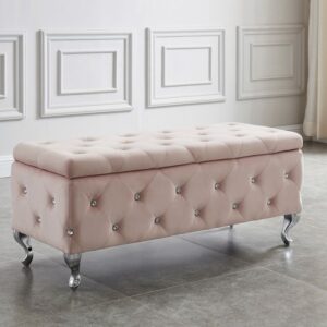 Velure Luxe Bed Bench – Tufted Seat & Hidden Storage Dubai UAE