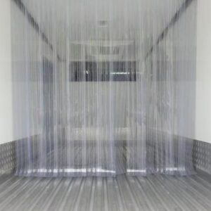 Heavy-duty clear partition curtain Heavy-duty clear partition curtain