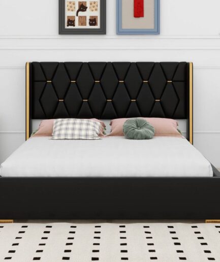 Elite Accent Headboard Bed