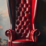 Noble Crest Chair in luxury living room