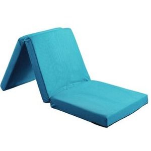 Portable foam mattress bed with carry handle Portable foam mattress bed with carry handle