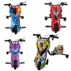 Triciclo Elétrico Drift 3 Velocidades 250w Led Bluetooth