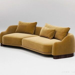 Classic Comfort 3-Seater Sofa – Solid Wood & Custom Upholstery Dubai UAE