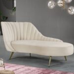 Premium velvet sofa with plush seating