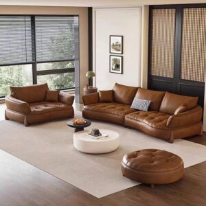 oversized Sofa Set – Living Room Furniture UAE - Rexine Leather
