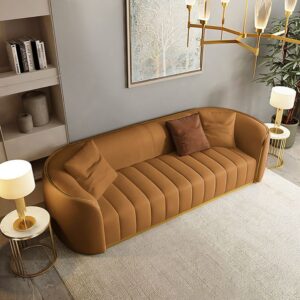 Metro Curve Sofa Collection in modern living room