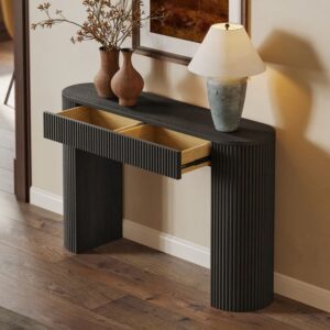 Al Wasl Console Table with dual drawers and minimalist design UAE