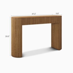 Al Wasl Console Table with dual drawers and minimalist design UAE