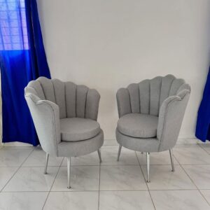 BistroLuxe Set – Two Cushioned Chairs & Table Dubai UAE
