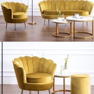 BistroLuxe Set – Two Cushioned Chairs & Table Dubai UAE