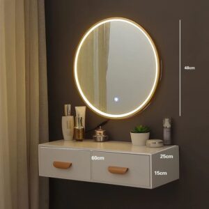 Compact bedroom vanity unit with customizable drawers UAE