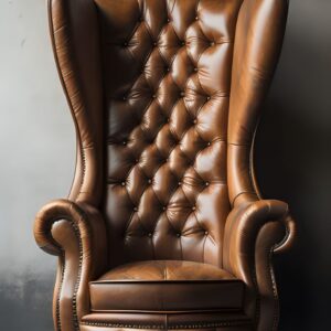 Noble Crest Chair in luxury living room