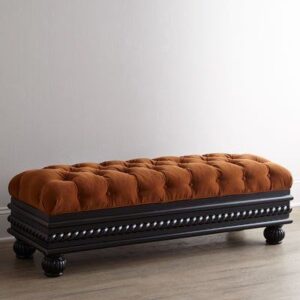 HueRest™ Multi-Tone Bed Bench – Cushioned Seat & Hidden Storage Dubai UAE