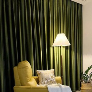 Velvora™ Premium Velvet Curtains in luxurious living room setting