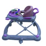 CozyCruise 2-in-1 Baby Walker UAE in Pink and Grey with Toy Tray