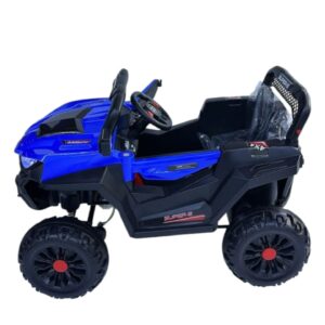 Electric Kids Jeep Ride-On with 12V Battery, 4x4 Motors, Remote Control, Rocking Mode, Dual Seat and Headlights Electric Kids Jeep Ride-On with 12V Battery, 4x4 Motors, Remote Control, Rocking Mode, Dual Seat and Headlights