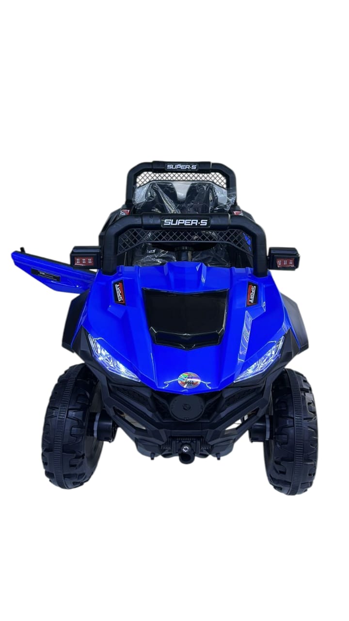 Electric Kids Jeep Ride-On with 12V Battery, 4x4 Motors, Remote Control, Rocking Mode, Dual Seat and Headlights Electric Kids Jeep Ride-On with 12V Battery, 4x4 Motors, Remote Control, Rocking Mode, Dual Seat and Headlights