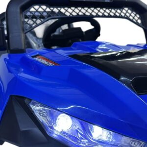 Electric Kids Jeep Ride-On with 12V Battery, 4x4 Motors, Remote Control, Rocking Mode, Dual Seat and Headlights