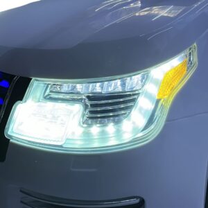 White Kids Electric Ride-On SUV Jeep with Faux Leather Seat White Kids Electric Ride-On SUV Jeep with Faux Leather Seat