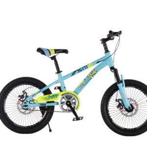 Road Star 20 Inch Kids Bicycle with Steel Frame, Air Tube Tyres, Front Shock, and Dual Disc Brakes