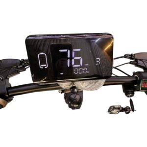 Adult E-Scooter with 48V Battery, 75 km/h Speed, Dual Suspension, Anti-Theft Alarm, Dual Disc Brake Adult E-Scooter with 48V Battery, 75 km/h Speed, Dual Suspension, Anti-Theft Alarm, Dual Disc Brake