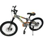 Road Star 20 Inch Kids Bicycle with Steel Frame, Air Tube Tyres, Front Shock, and Dual Disc Brakes
