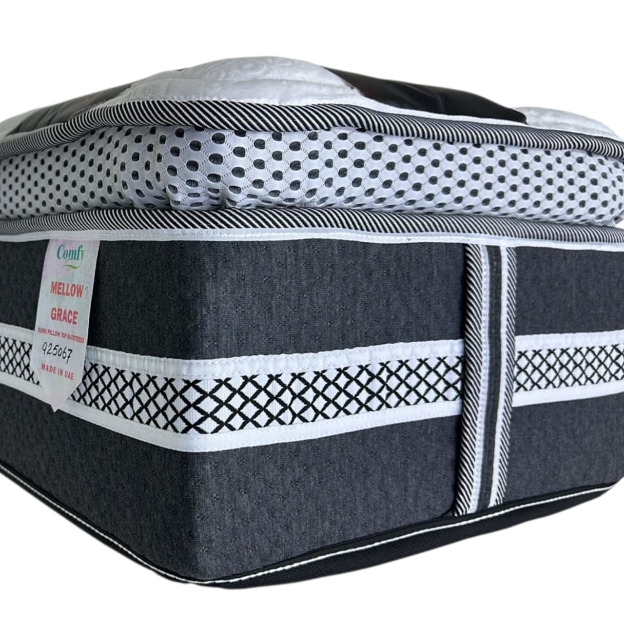 Luxury Bonnell Spring Mattress with velvet touch fabric Luxury Bonnell Spring Mattress with velvet touch fabric