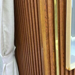 Affordable PVC wall paneling with silicon and installation