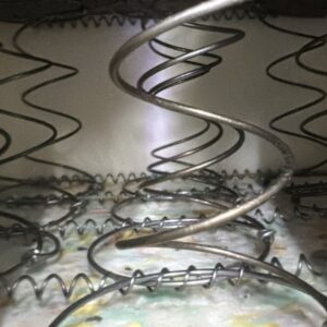 Luxury Bonnell Spring Mattress with velvet touch fabric Luxury Bonnell Spring Mattress with velvet touch fabric