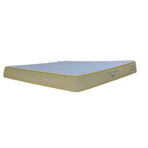 Medium firm foam and pocket spring mattress side view Medium firm foam and pocket spring mattress side view