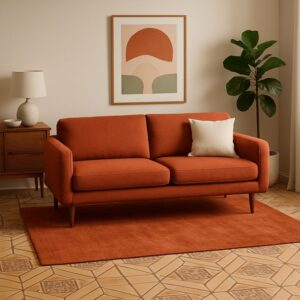 Serena Lounge 2-Seater Sofa with water-resistant upholstery and modern design by Al Mas Furniture Dubai