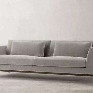 Valentino Steel-Base Sofa with rexine upholstery and modern design by Al Mas Furniture Dubai Valentino Steel-Base Sofa with rexine upholstery and modern design by Al Mas Furniture Dubai