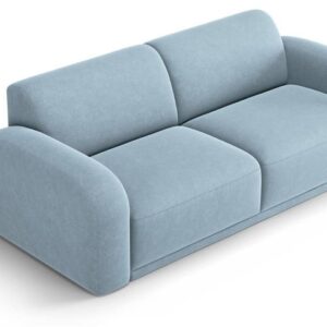 Luna Curve 2-Seater Sofa with water-resistant fabric and curved back design by Al Mas Furniture Dubai