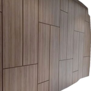 PVC wall panels Abu Dhabi geometric wall design modern cladding UAE